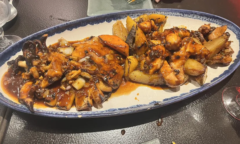 Poulpe Sauce Coréenne